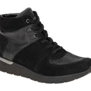 Waldl?ufer 626K82 304 001 schwarz - bequeme Stiefelette f?r Damen