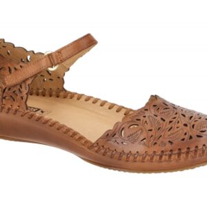 Pikolinos P. VALLARTA 655-0906 brandy hell-braun - Riemchen Sandale f?r Damen