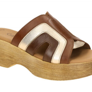 Gabor 64.521.24 braun - bequeme Pantolette f?r Damen