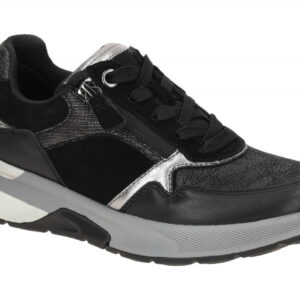 Gabor ROLLINGSOFT 76.847.67 schwarz - bequeme Halbschuhe f?r Damen