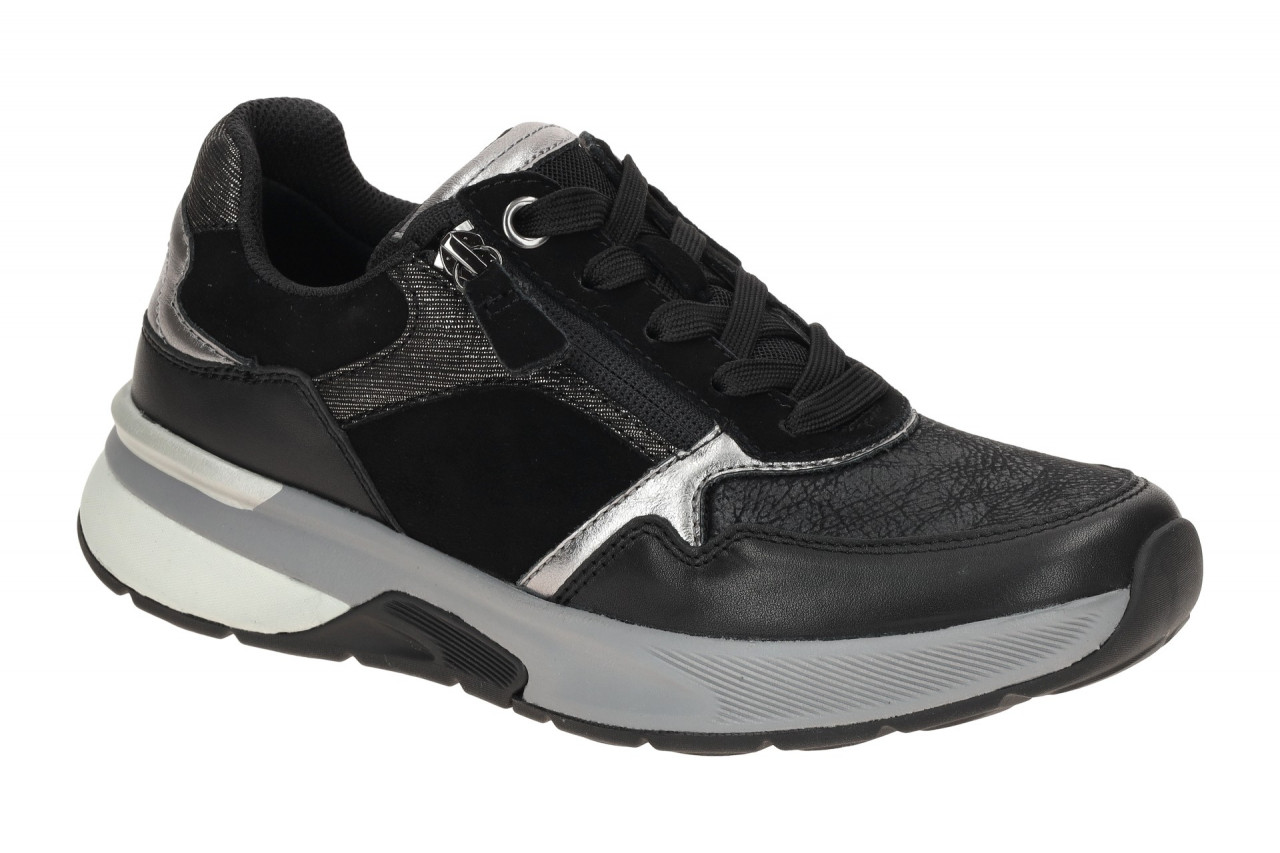 Gabor ROLLINGSOFT 76.847.67 schwarz - bequeme Halbschuhe f?r Damen 1 Gabor ROLLINGSOFT 76.847.67 schwarz - bequeme Halbschuhe f?r Damen