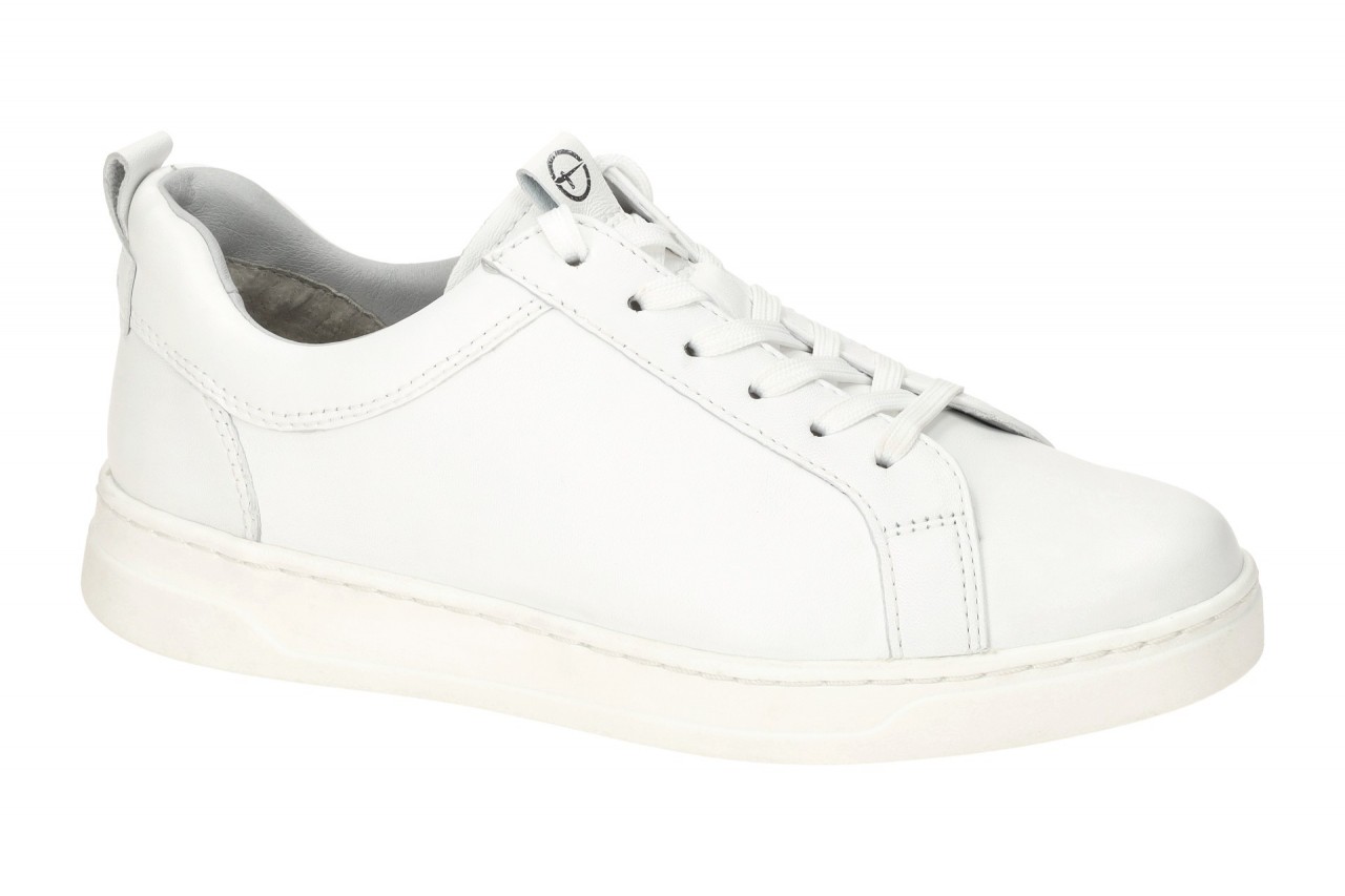 Tamaris Sneaker Schuhe wei? uni Leder 1-23780 1 Tamaris Sneaker Schuhe wei? uni Leder 1-23780