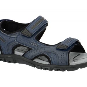 Geox S.STRADA U8224D 0BC50C4422 blau - sportliche Sandaletten f?r Herren