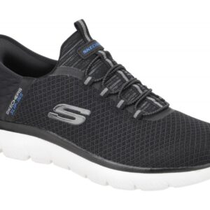 Skechers SUMMITS 232457 BLK schwarz - Slipper f?r Herren