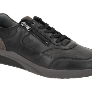 Waldl?ufer K 654001 421 391 schwarz - bequeme Halbschuhe f?r Herren