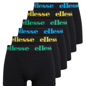 Ellesse Boxershorts Fashion Boxer Herren Trunk Shorts Unterwäsche 6er Pack