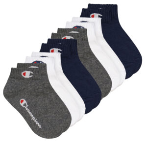 6 Paar Champion Quarter Socken Gr. 35 - 46 Unisex Sneaker Kurzsocken
