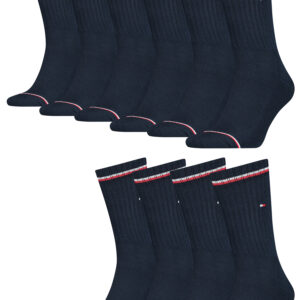 10 Paar TOMMY HILFIGER Herren ICONIC Socken Gr. 39 - 49 Tennis Socken