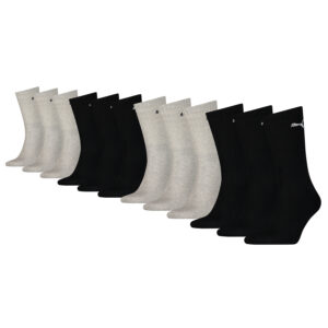 12 Paar Puma Socken Crew Sportsocken Tennis Socken Unisex
