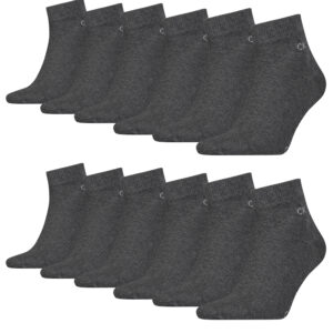 Calvin Klein Quarter Sneaker Socken Herren Kurzsocke 12 Paar
