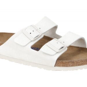Birkenstock ARIZONA BS 1024554 wei? - bequeme Pantoletten f?r Herren