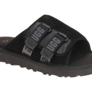 UGG GOLDENCOAST STRAP SLIDE 1142730 BLK schwarz - sportliche Pantoletten f?r ...