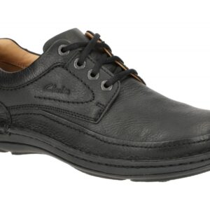 Clarks NATURE THREE 20339008 7 schwarz - bequeme Halbschuhe f?r Herren