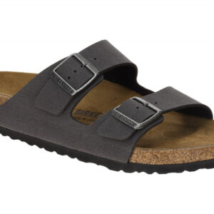 Birkenstock ARIZONA BS 1029134 dunkel-grau - bequeme Pantoletten f?r Herren