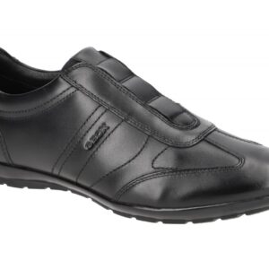 Geox SYMBOL U74A5C 00043C9999 schwarz - elegante Slipper f?r Herren