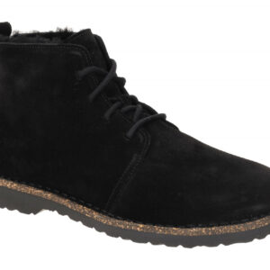 Birkenstock UPPSALA MID SHEARLING 1028154 schwarz - bequeme Stiefelette f?r D...