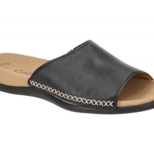 Gabor 03.705.27 schwarz - bequeme Pantolette f?r Damen