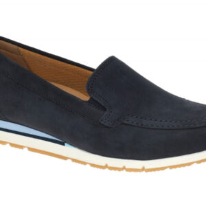 Gabor 82.414.36 blau - bequeme Slipper f?r Damen