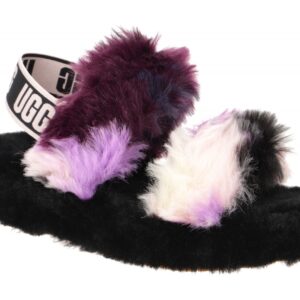 UGG OH YEAH TIE DYE 1119821 MGNL schwarz - Riemchen Sandale f?r Damen