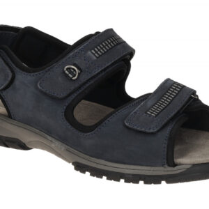 Waldl?ufer HARALD 372002 100 217 dunkel-blau - bequeme Sandale f?r Herren