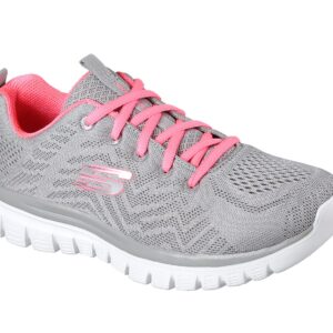Skechers Sport Womens GRACEFUL GET CONNECTED Sneakers Women Grau