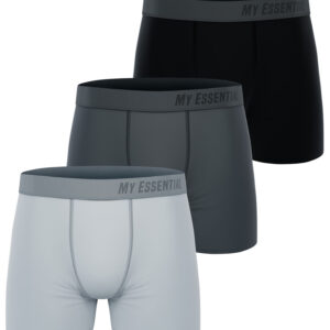 My Essential Clothing Basic Boxershorts Cotton Bio Herren Shorts Unterwäsche MYE...