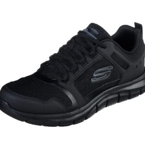 Skechers Sport Mens TRACK KNOCKHILL Sneakers Men Schwarz