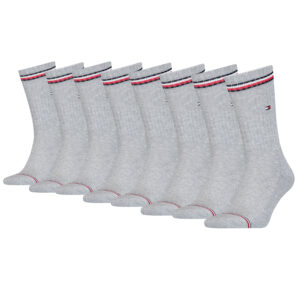 8 Paar TOMMY HILFIGER Herren ICONIC Socken Gr. 39 - 49 Tennis Socken