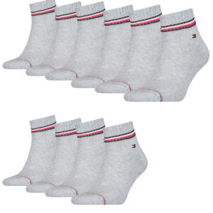 10 Paar TOMMY HILFIGER Herren ICONIC QUARTER Gr. 39 - 49 Sneaker Socken