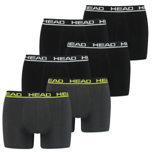 Head Herren Basic Boxer Pant Shorts Unterwäsche Unterhose 6 er Pack