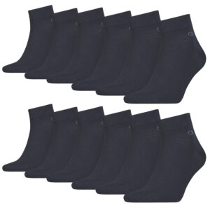 Calvin Klein Quarter Sneaker Socken Herren Kurzsocke 12 Paar