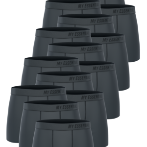 15 er Pack My Essential Clothing Basic Boxershorts Cotton Bio Herren Shorts Unte...