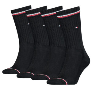 4 Paar TOMMY HILFIGER Herren ICONIC Socken Gr. 39 - 49 Tennis Socken