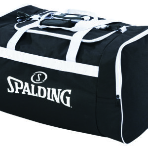 Spalding Unisex Team Bag Large Sporttasche L 60L schwarz/weiss 300453701