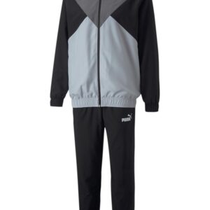 Puma Woven Suit CL Trainigsanzug Herren Fußball Sportanzug 670036 schwarz