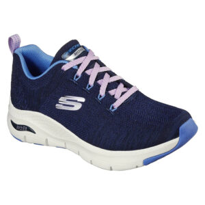 Skechers Arch Fit - COMFY WAVE Damen Sneaker 149414 NVBL blau