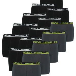 HEAD Herren Men's Basic Boxers Boxer Shorts 15 er Pack