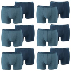 12 er Pack Head Herren Boxer Boxershorts Basic Pant Unterwäsche
