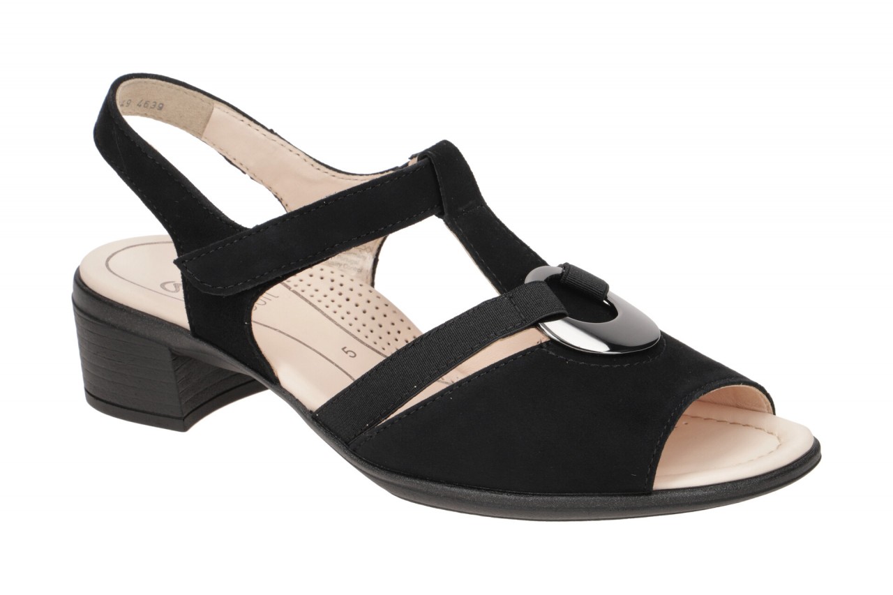 ara LUGANO 12-35730 01 schwarz - Sandalette f?r Damen 1 ara LUGANO 12-35730 01 schwarz - Sandalette f?r Damen