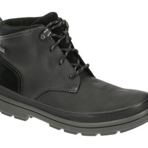 Clarks RUSHWAYMID GTX 26137858 7 schwarz - bequeme Stiefel f?r Herren