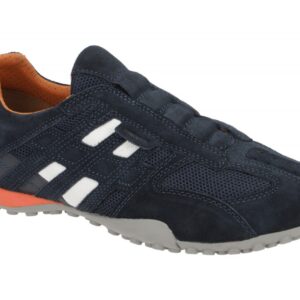 Geox SNAKE U4207L 02214C4002 dunkel-blau - sportliche Slipper f?r Herren