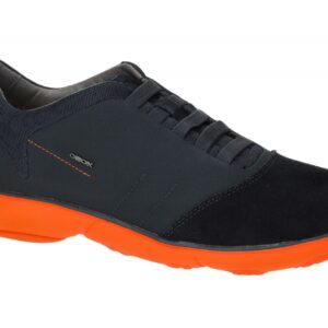 Geox NEBULA U52D7B01122C0820 dunkel-blau - bequeme Slipper f?r Herren