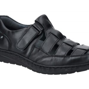 Waldl?ufer EDDY 727302 174 001 schwarz - sportliche Slipper f?r Herren