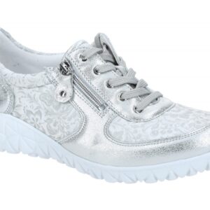 Waldl?ufer HAVY SOFT H89001 213 989 grau - bequeme Halbschuhe f?r Damen