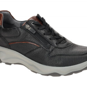 Waldl?ufer H 718007 510 594 schwarz - bequeme Halbschuhe f?r Herren