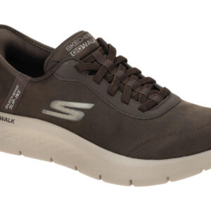 Skechers GO WALK FLEX 216326/BRN braun - sportliche Slipper f?r Herren