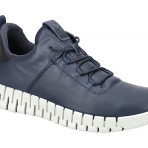 Ecco GRUUV 52520450595 dunkel-blau - bequeme Halbschuhe f?r Herren