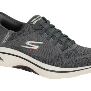 Skechers GO WALK ARCH FIT 2.0 216601 CCRD dunkel-grau - Slipper f?r Herren