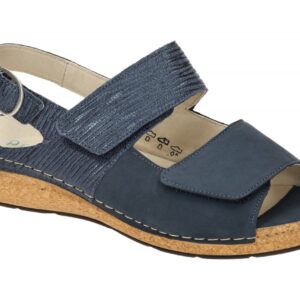 Waldl?ufer K 681003 200 206 blau - Sandalette f?r Damen