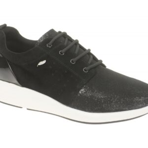 Geox Respira Ophira A Sneaker in schwarz wei? Damenschuhe